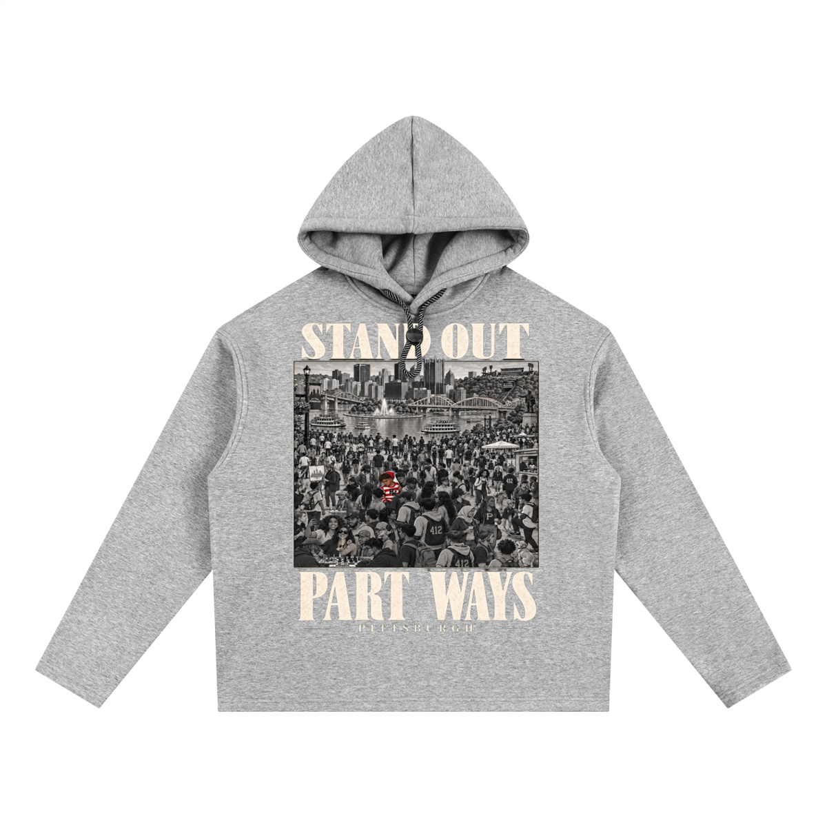 ORIGINAL PARTWAYS CLOTHING INSPIRED OVERSIZE HOODIE