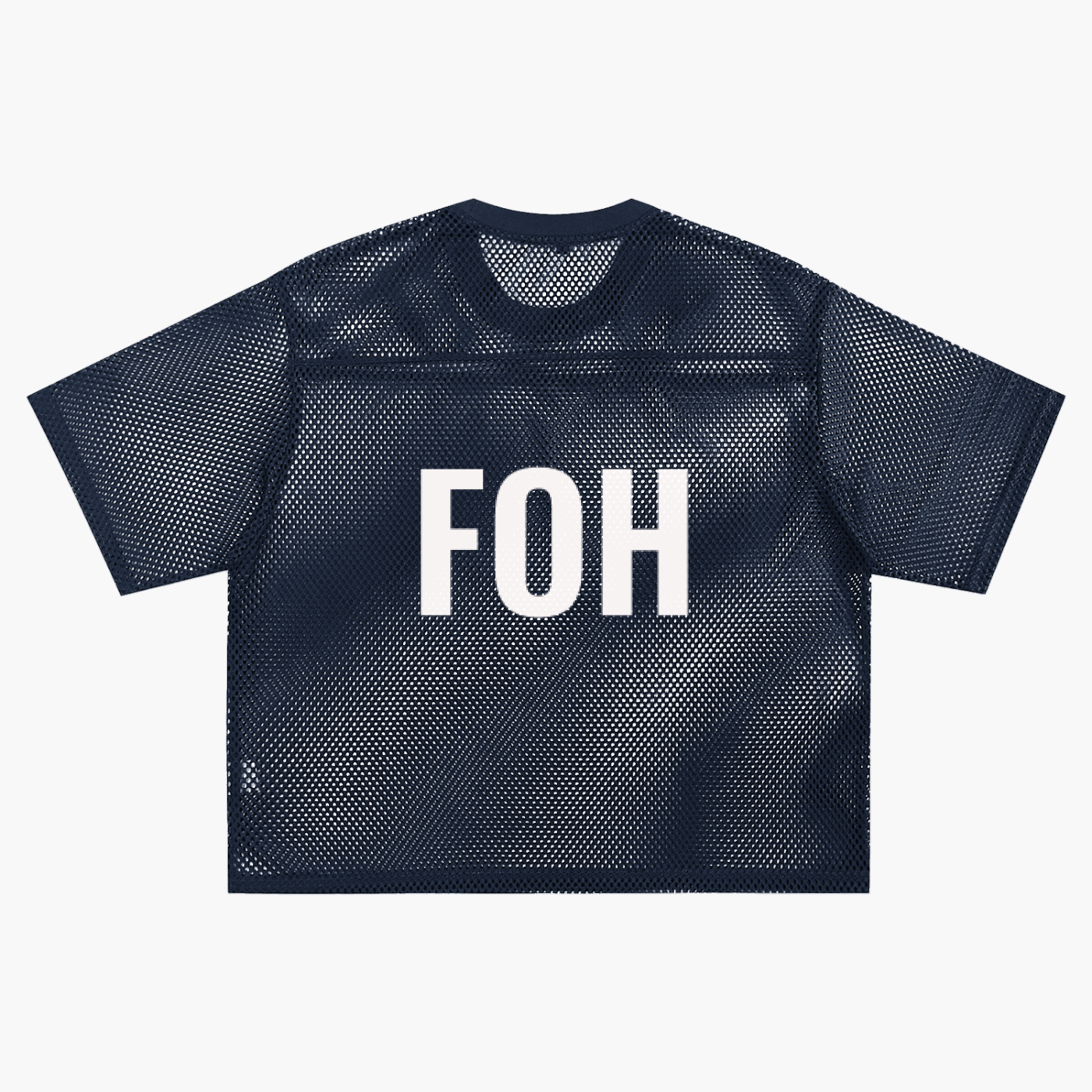See-through Boxy Net T-shirt