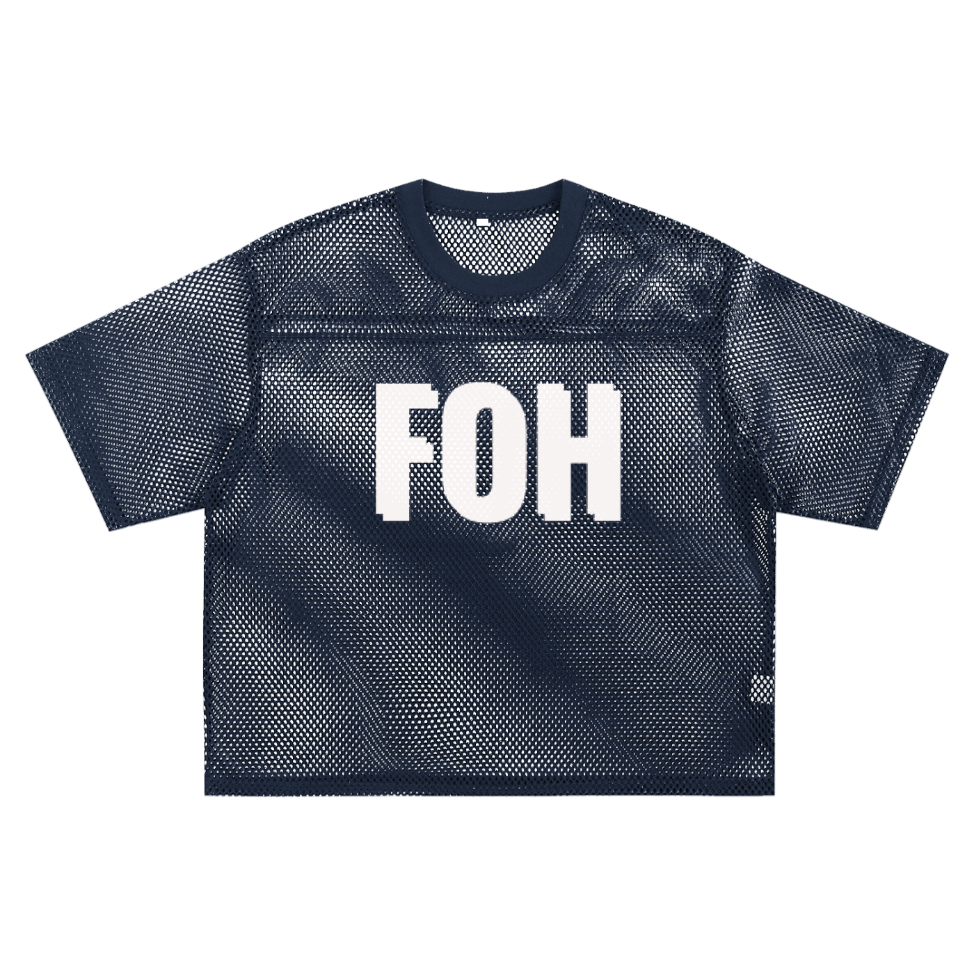 See-through Boxy Net T-shirt